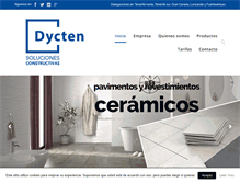 Tablet Screenshot of dycten.com